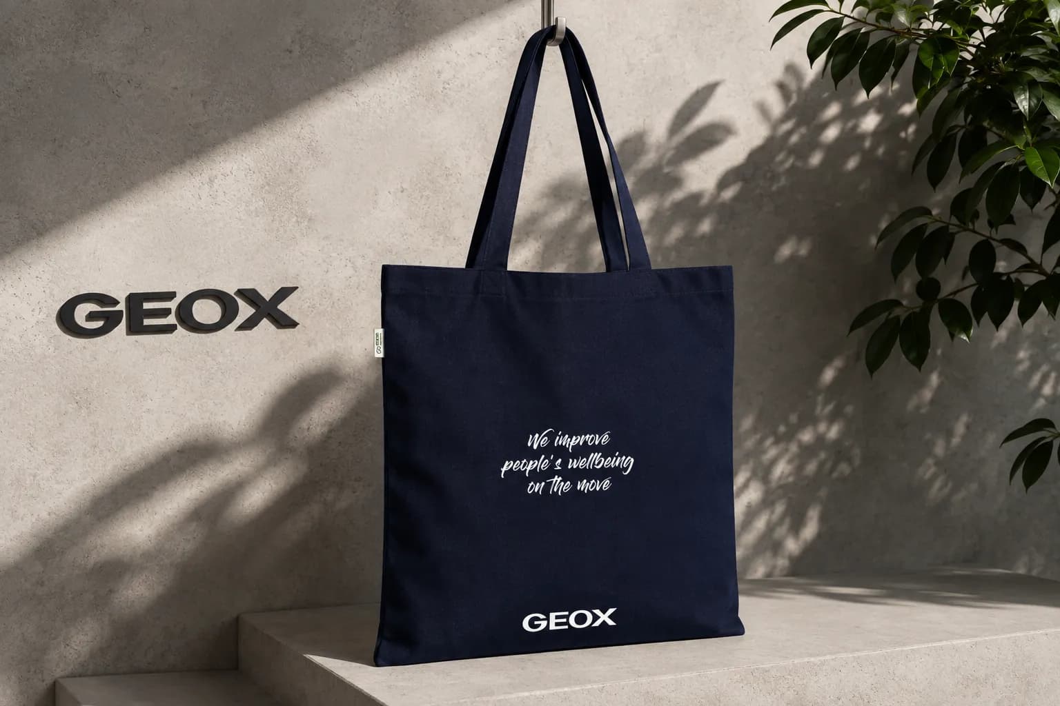 Geox — Shopper in cotone