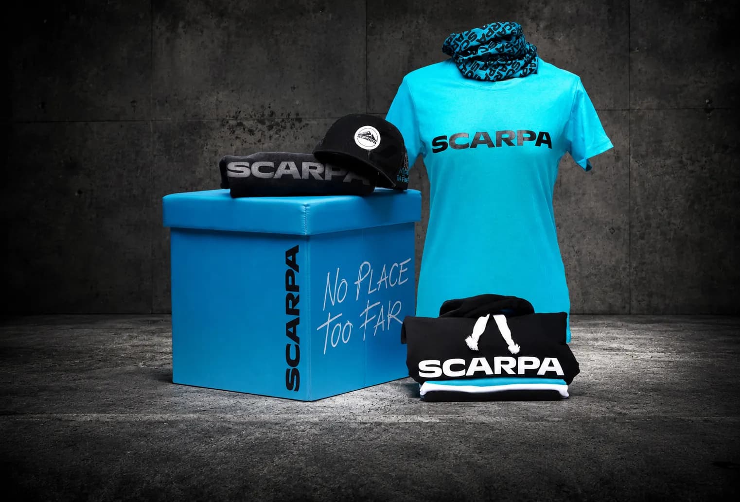 Scarpa — Set merchandising